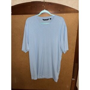 travis matthew Tee 3xl light blue pull over tee shirt plain